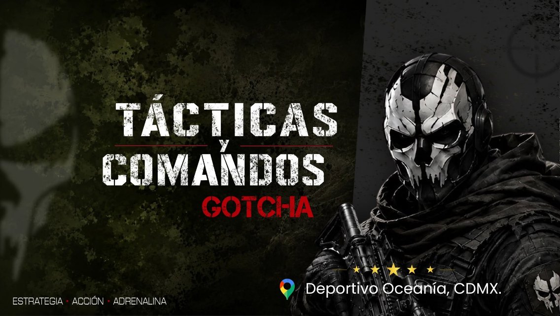 Vista de Tácticas y Comandos "Gotcha"