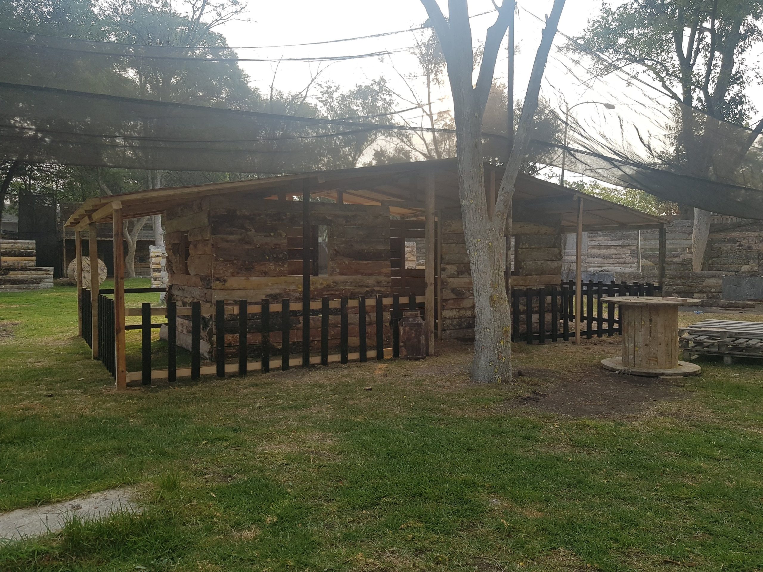 Escenario de juego al aire libre