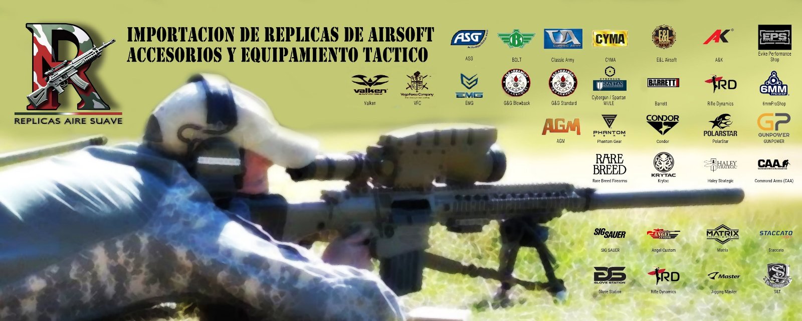 Replicas Airesuave, tienda de airsoft