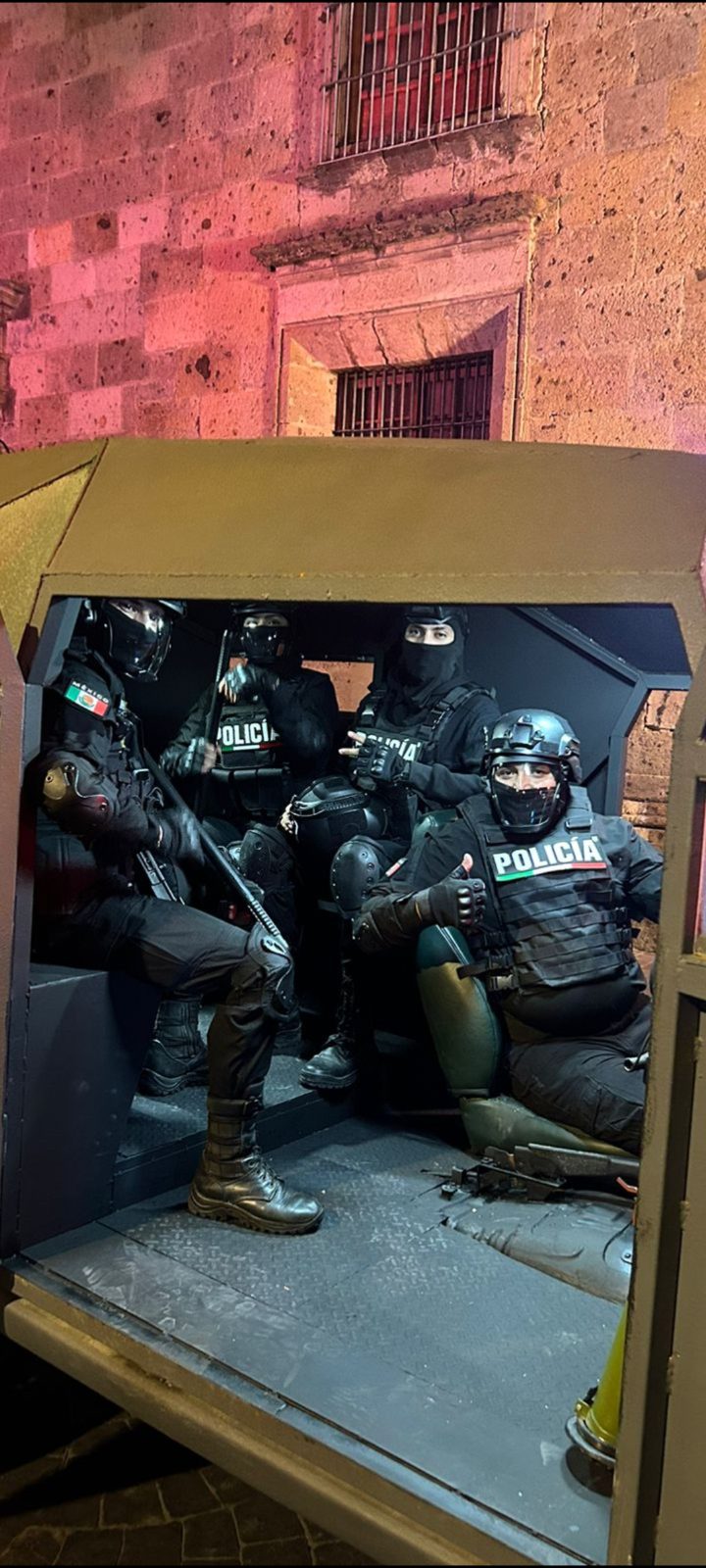 UNA SERIE EN EL INFIERNO, GRABACIÓN PELÍCULA
